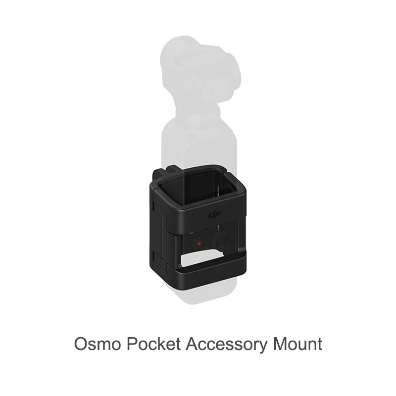 PGYTECH DJI OSMO карманная селфи палка рукоятка и аксессуар крепление для DJI Osmo карманная/экшн-Камера Gopro Hero 6 5 4/аксессуары - Цвет: Серый