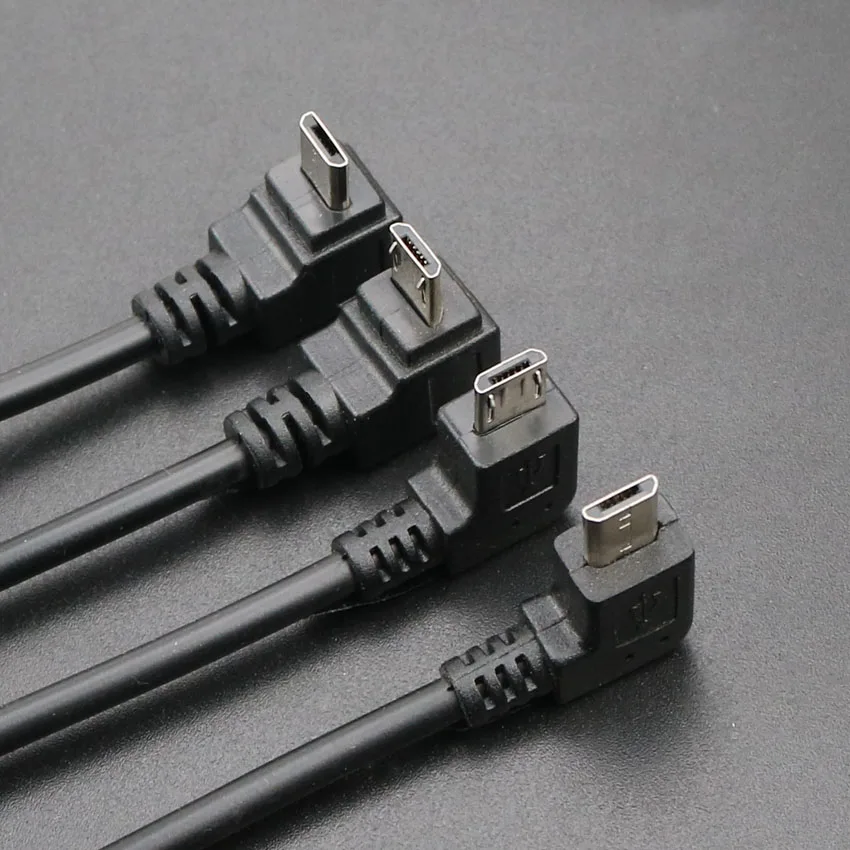 Кабель YuXi для передачи данных и зарядки с углом 90 градусов штекер Micro USB/USB 2 0 A |