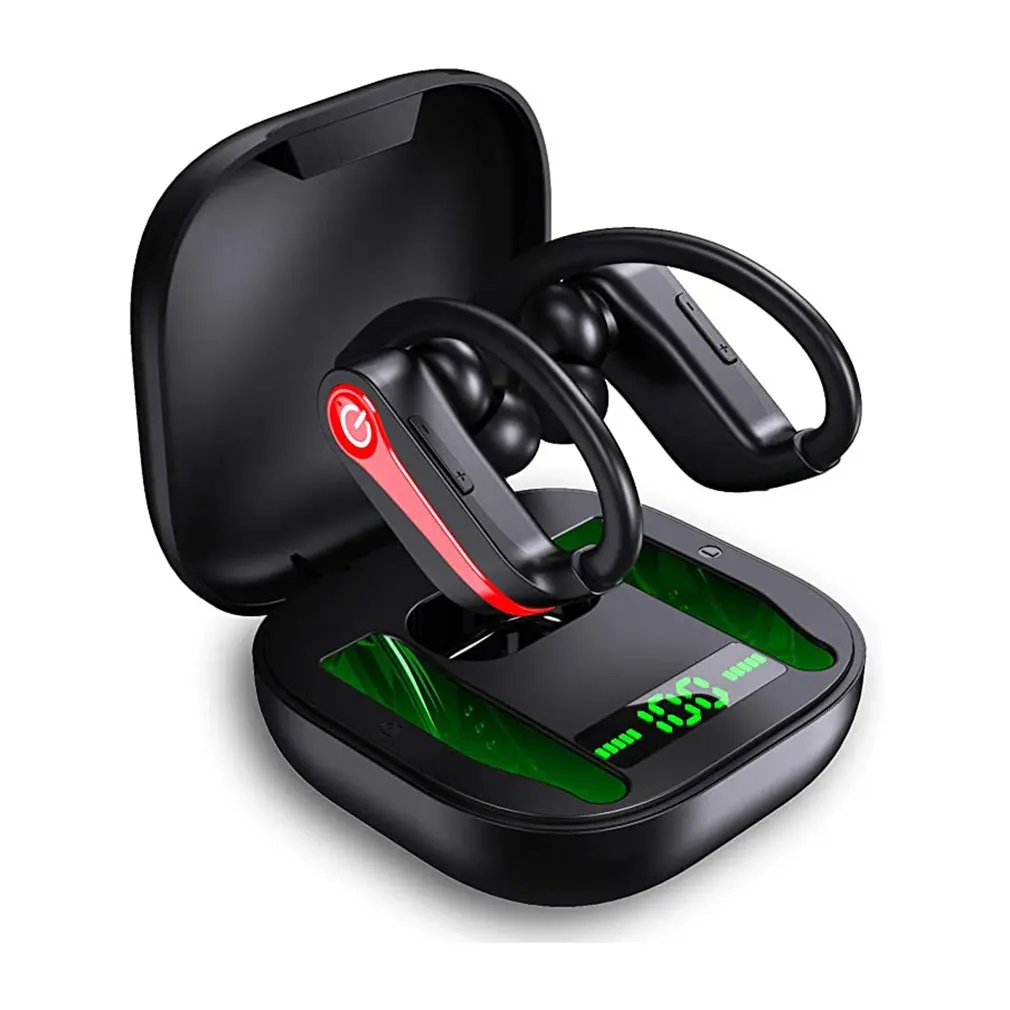 

Водонепроницаемые беспроводные наушники с длительным сроком службы батареи, наушники с активным шумоподавлением, спортивные наушники для ...