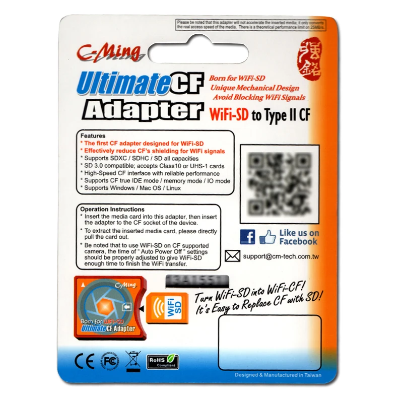 Набор карт SD CF тип II беспроводная зеркальная камера поддержка WiFiSD карты Canon 5D 7D