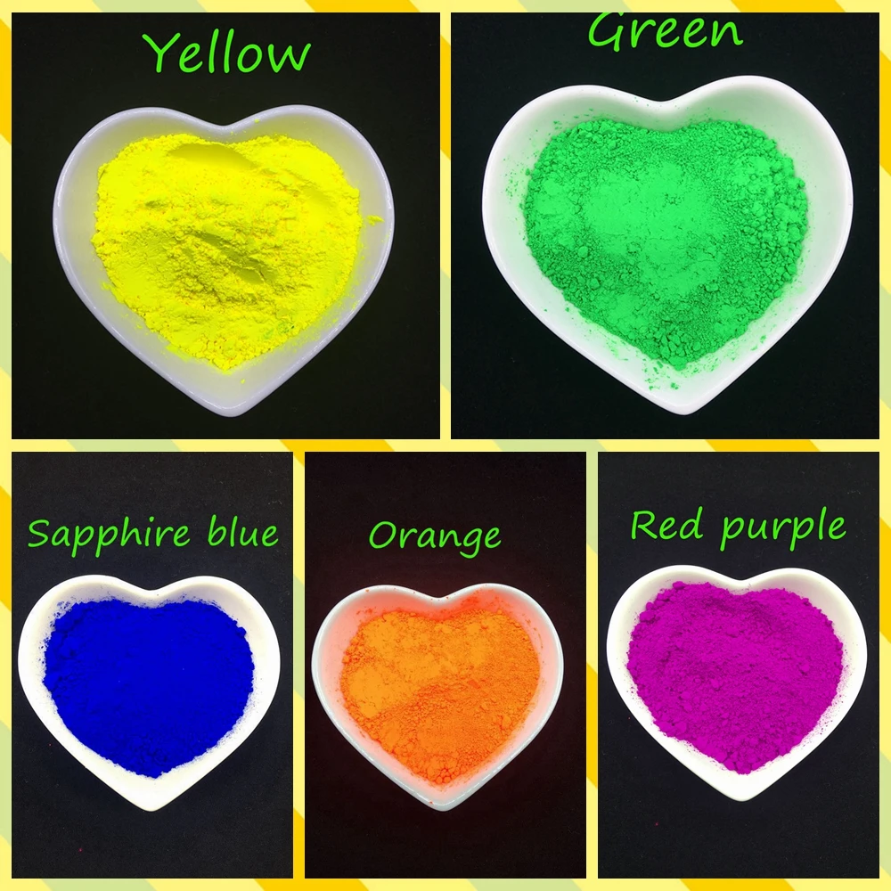 

Лак для ногтей неоновый флуоресцентный, 5 цветов, 20 г в одном цвете, 100 г