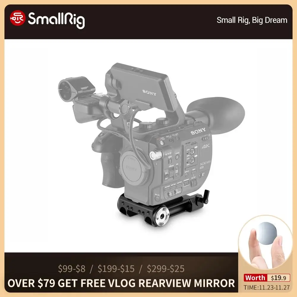 Основа SmallRig FS5 для камеры Sony основа с креплением ARRI Rosette 15 мм комплект аксессуаров