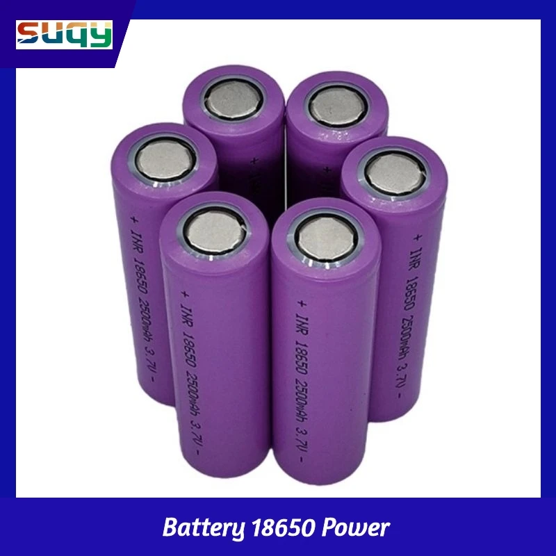 

12-40 Pcs 18650 Battery 3.7V Li-ion 2500mA 20A Power Battery For High Drain Devices Lithium Batterie 18650 Lithium Rechargeable