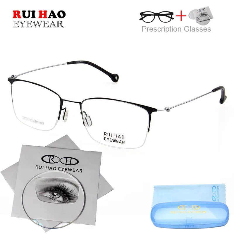 Очки без винтов титановая оправа полимерные линзы для коррекции близорукости| |