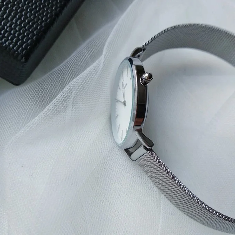 Женские повседневные кварцевые часы CADISEN ультратонкие водонепроницаемые