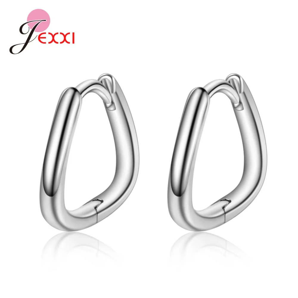 

Новинка, женские модные ювелирные аксессуары, красивые серьги-кольца из настоящего серебра 925 пробы для женщин, свадебные помолвки, танцев