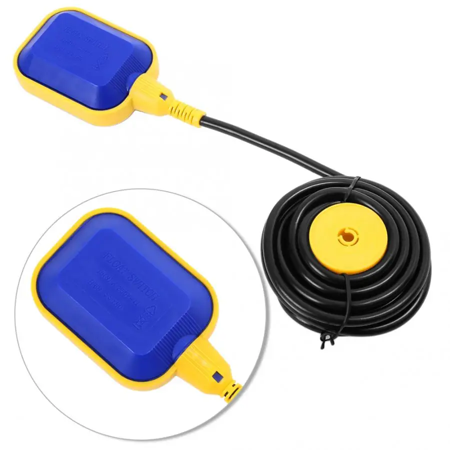 Float Switch 1pc Floating with 5 Meter Cable Automatical Controlling Pumps Submersible Pump Liquid Level Sensor | Инструменты