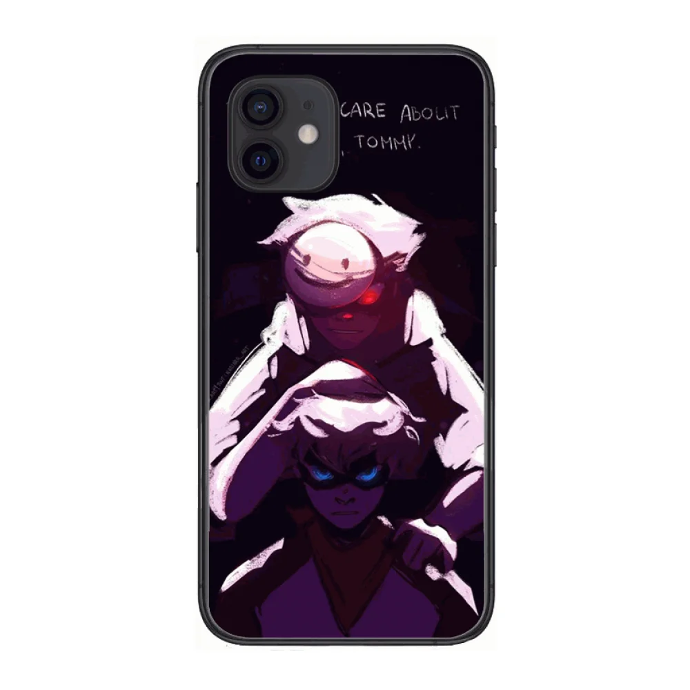 

Popular anime Dream Smp Style Phone Case cover For iphone 12 pro max 11 8 7 6 s XR PLUS X XS SE 2020 mini black cell shell
