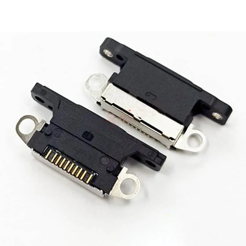 

2pcs USB Charging Jack Connector Socket Data Port Tail Plug Power Dock For iPhone 8 8Plus X XS XSmax 11 11PRO MAX XR