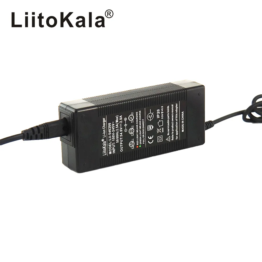 Зарядное устройство Hk liitokala для литий ионных аккумуляторов 54 6 в 13 s 48 В 2 А выход