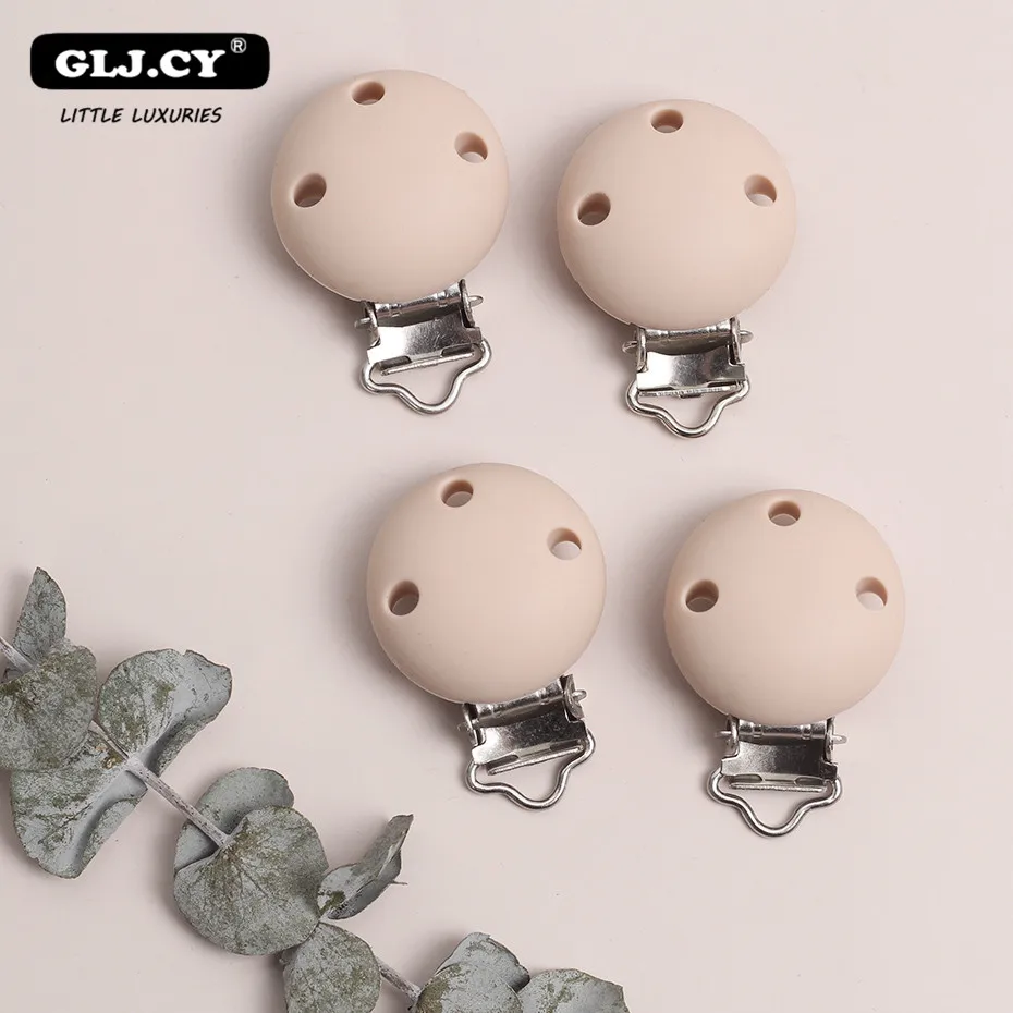 10 шт. круглые силиконовые зажимы для прорезывателя зубов | Мать и ребенок