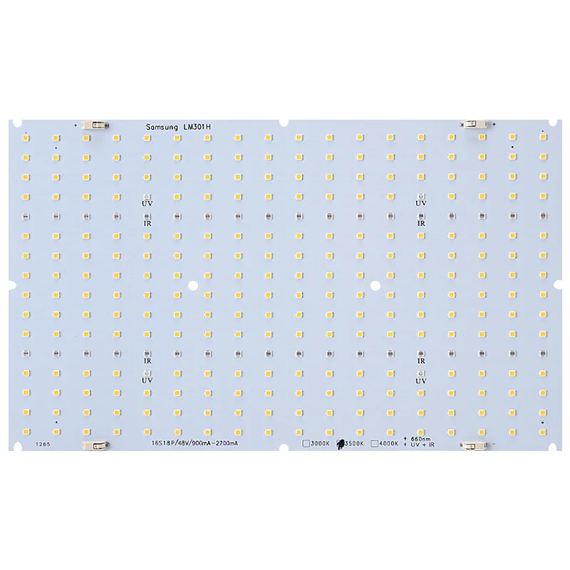 

NEW2022 NEW Samsung QB288 quantum led grow lamp board LM301B LM301H 3000K 3500K 660nm UV IR heat sink Meanwell 120w 240w Driver