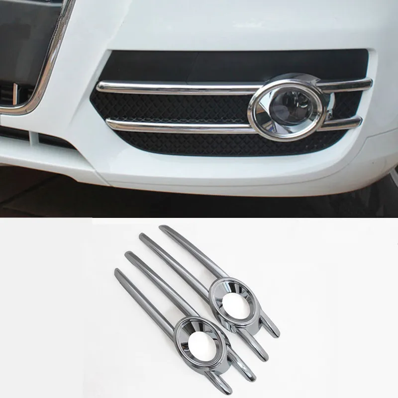 CNORICARC хромированные передние противотуманные фары рамка декоративная отделка