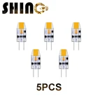 2020 реальная Акция Ce 2835 спальня кукурузная лампа Focos Светодиодная супер яркая люстра G4 1,2 Вт силикагель Cob 5 шт. светильник