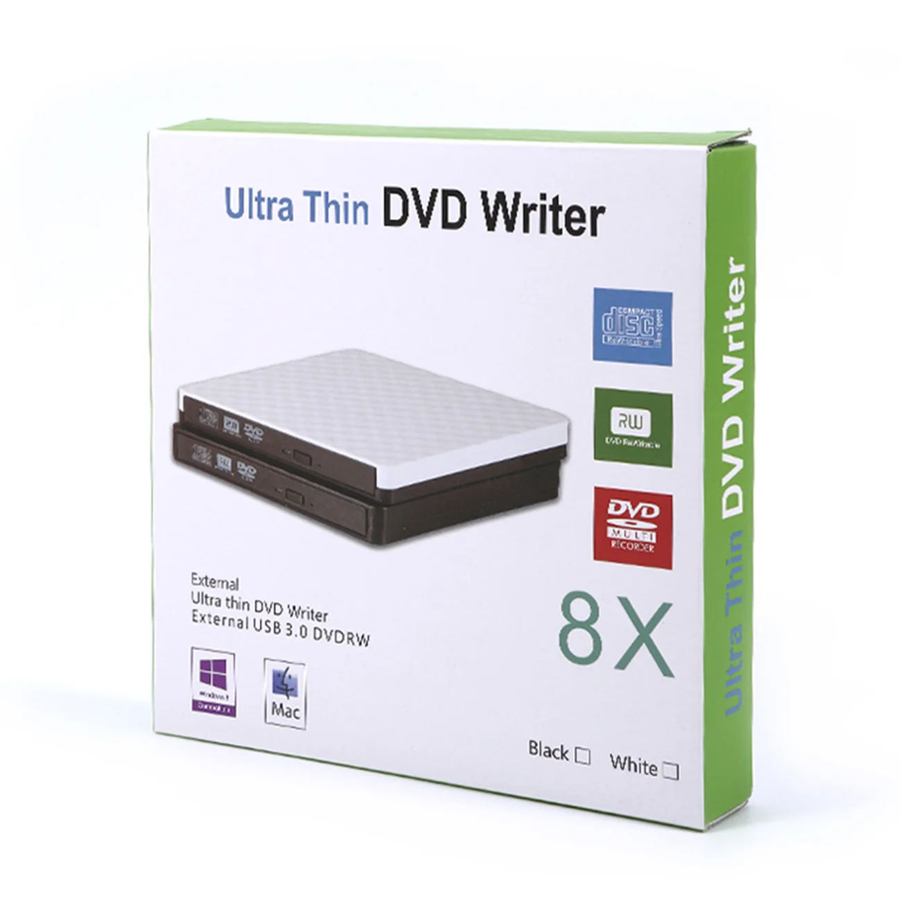 

USB 3.0 Burner Drive External Pop-up Optical-drive Portable Mobile DVD Reader Recorder for Desktop Laptop PC