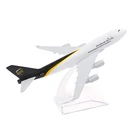 16 см модель самолета 1:400 _ 747 металлическая модель самолета, Коллекционная модель в подарок