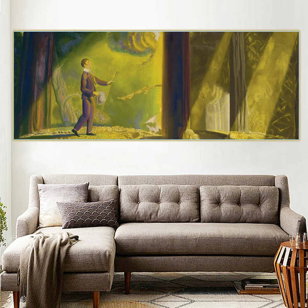 Цитон Джордж Bellows journey путешествие молодежи Canvas Холст Картина маслом пепел может