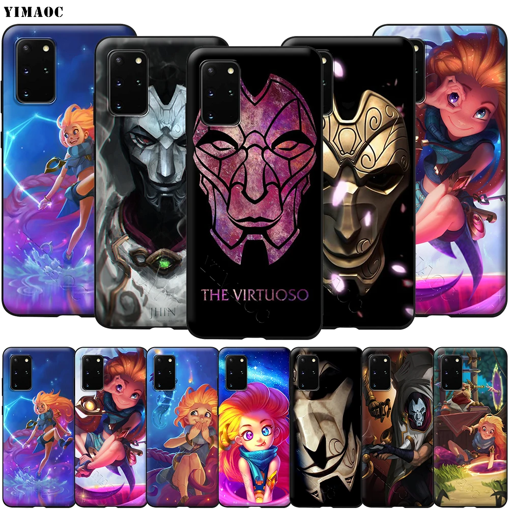 Чехол Jhin Zoe LOL для Samsung A10s A20s A30s A40s A50s A70s Note 10 20 Plus A2 J4 J6 J7 J8 A21s M11 M21 M31s M30s|Бамперы| |