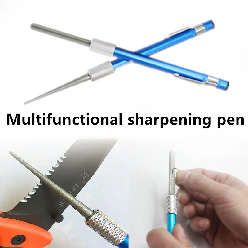 

Multifunctional Universal Mini Convenient Home Outdoor Knife Sharpener Pen Diamond Sharpening Tool Knife Sharpener Professional