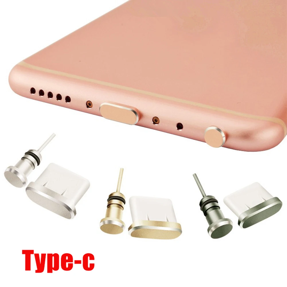 2 шт. Пылезащитная заглушка для Android iPhone Type C Micro USB разъем наушников порт зарядки