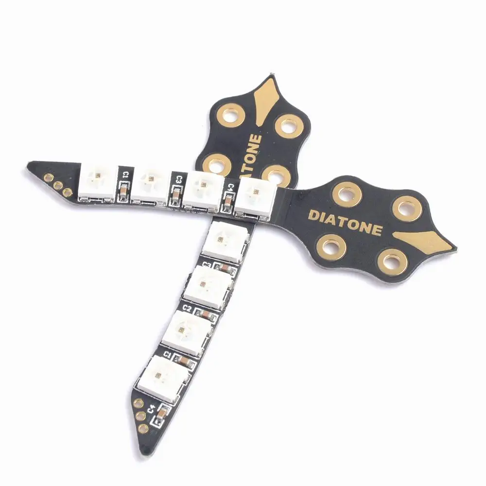 Diatone MAMBA 1755 POD 5V WS2812 светильник R239 / R249 + R349 ER349 R369 RC FPV гоночный Квадрокоптер|Детали и