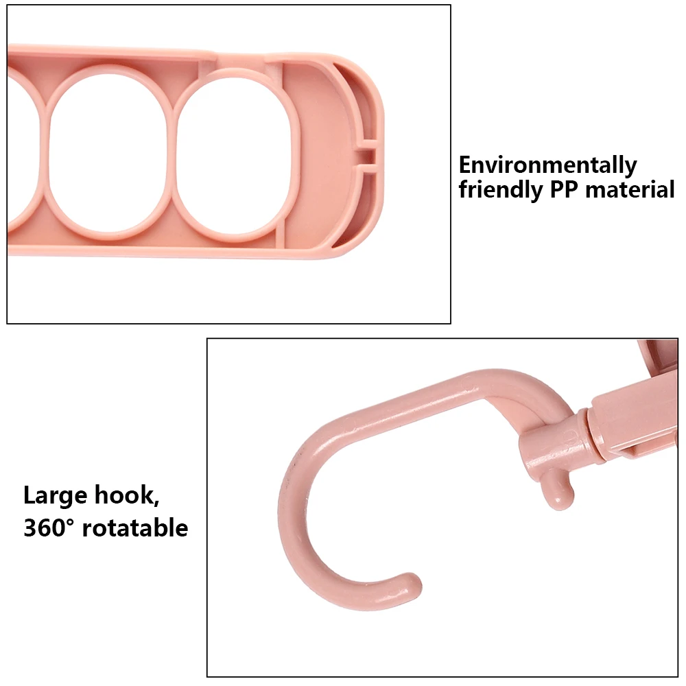 Многослойная ветрозащитная пластиковая вешалка для одежды 9 колец органайзер