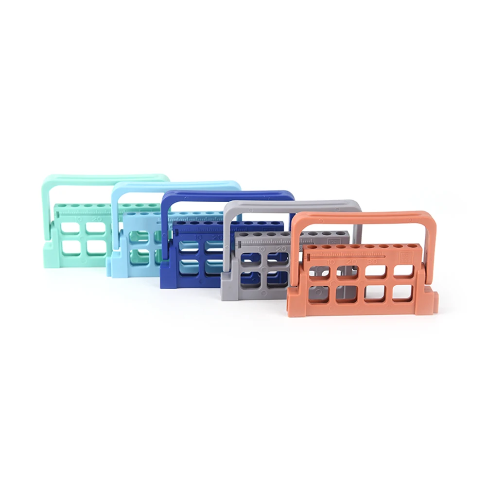

1 Pcs Plastic Dental Bur Holder Dispenser Endodontic File Drill Stand Holder Autoclavable Dental Lab Instrument