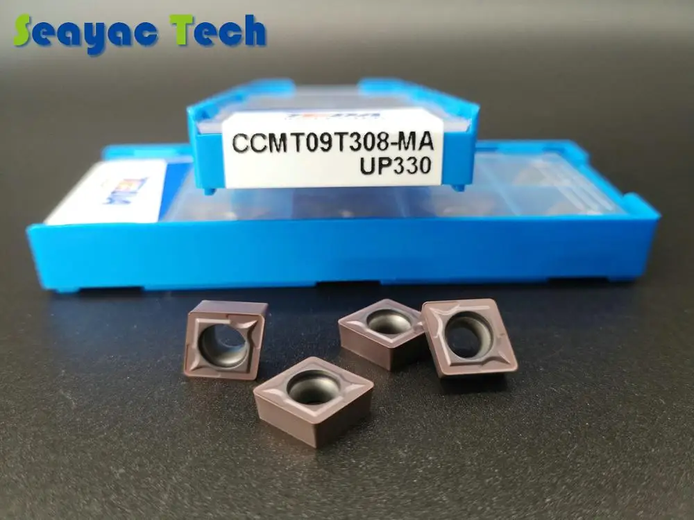 

Turning Inserts Precision Machining Type CCMT09T308-MA for lathe internal and external holder