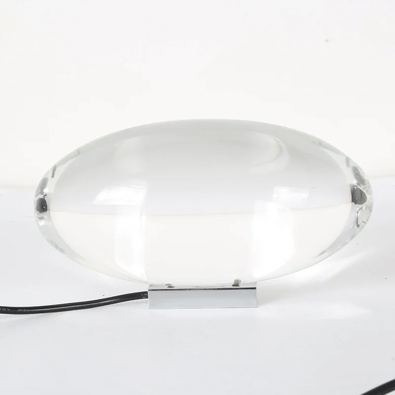 Sky Eye Crystal Table Lamp Italian Creative Exhibition Hall Living Room Designer Projector Atmosphere LED Sunset Night Lights | Освещение