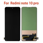 Высококачественный ЖК-дисплей 6,67 дюйма для Xiaomi Redmi Note 10 Pro M2101K6G с сенсорным экраном и дигитайзером в сборе, запасные части дисплея