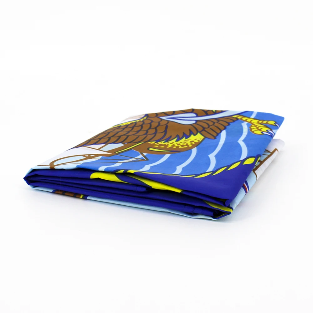 90*150cm Blue US Navy Crest Seal Emblem Flag | Дом и сад
