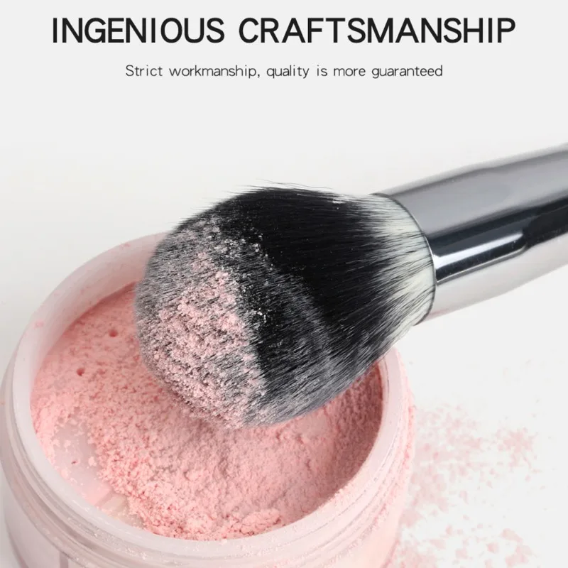 Одиночная БОЛЬШАЯ Кисть для макияжа кисть румян мягкая лица минеральная пудры