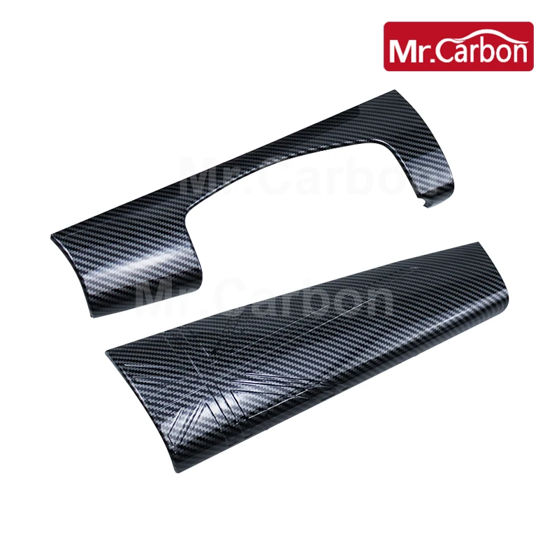 Стайлинг интерьера автомобиля карбоновый стикер для украшения приборной панели