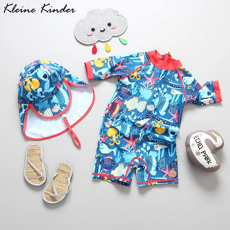 Купальный костюм для маленьких мальчиков новинка 2020 года купальный с принтом