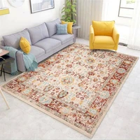 european style rug american style fresh flowers retro carpet bedroom living room bed blanket kitchen bathroom floor mat