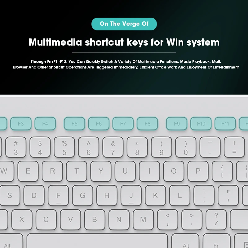 Беспроводной клавиатура и Мышь комбо офисные бесшумный клавиатуры для