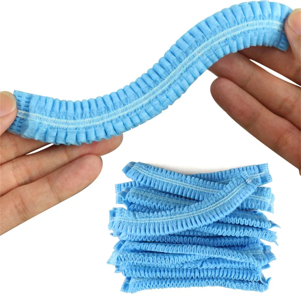 Одноразовые нетканые пыленепроницаемые полосы крышки эластичные 100 Защитная