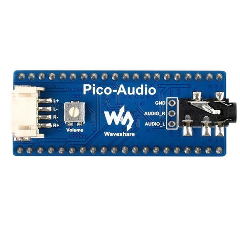 

Pico-Audio, Audio Expansion Module for Raspberry Pi Pico, Headphone and Speaker Signal Output At the Same Time