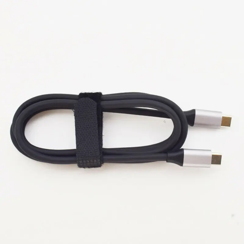 

1pc USB C to USB C Type-C USB 3.1 Gen1 Super Speed Power Data Sync Cable Black