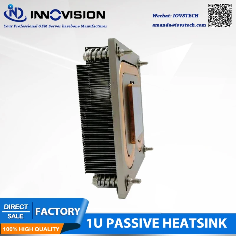 2019 Новый кулер процессора радиатор разъем LGA1366 1356 для сервера 1U 2U | Компьютеры и