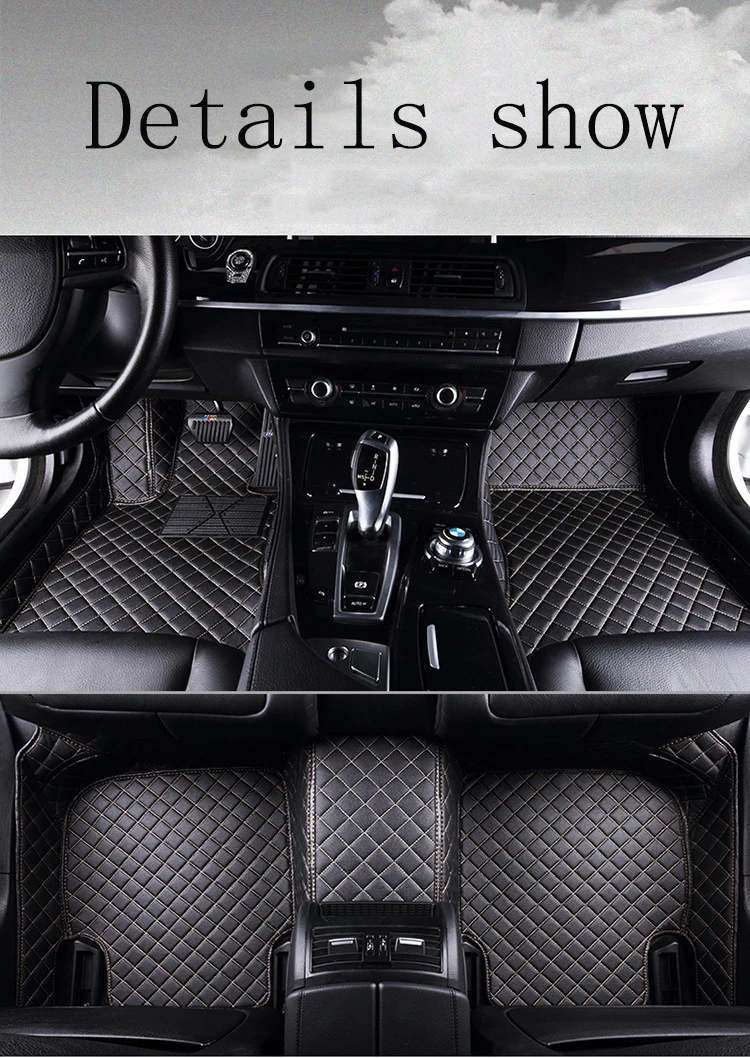Кожаный коврик для ног автомобиля на заказ для Citroen DS DS3 DS4 DS5 DS6 DS7 DS4S DS5LS для Dodge Journey автомобильные коврики автомобильные аксессуары