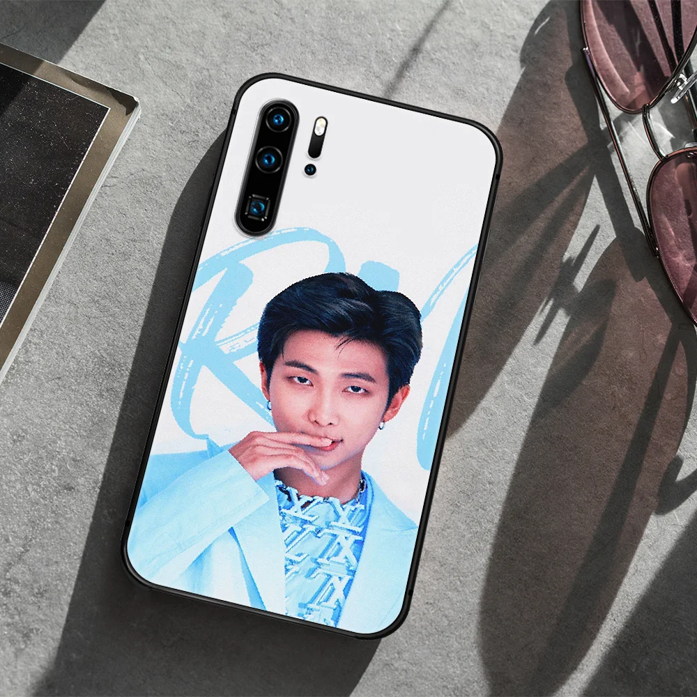 

Bangtan Boys Nam joon Kim Phone Case For Huawei P Mate 10 20 30 40 Lite Pro smart Z 2019 nova 5t black Cover Silicone Cell Trend
