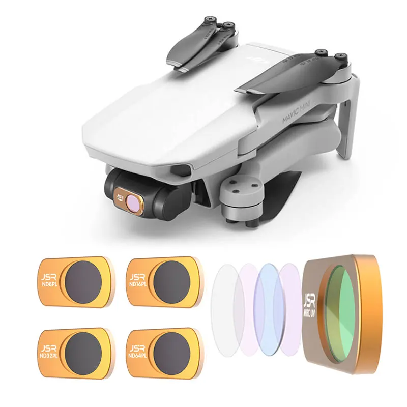 Фильтры для объектива DJI Mavic Mini ND 8 16 32 64 PL набор фильтров нейтральной плотности Drone