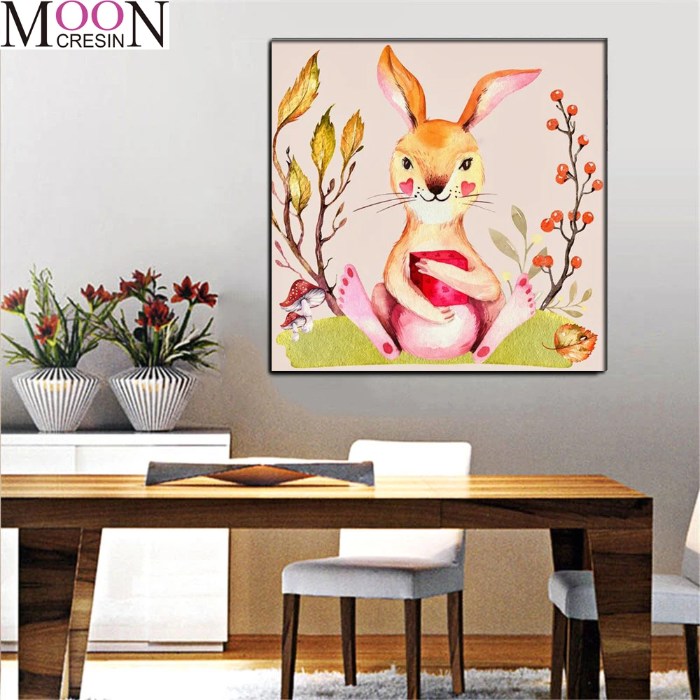 

Animals Christmas Diy Diamond Painting Tiger Horse Rabbit Cross Stitch Embroidery Mosaic Home Decoration Needlework Rhinestones