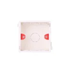 Электрическая Монтажная коробка европейского размера, распределительная коробка с переключателем, скрытая в Монтажной Коробке, розетке питания и аксессуарах