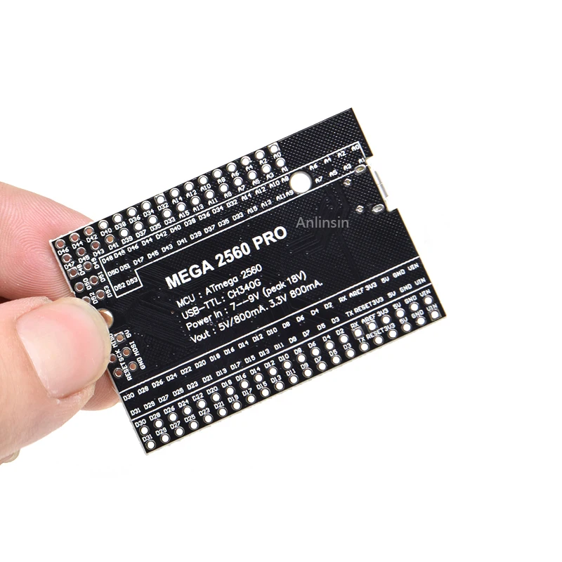 Встроенный чип MEGA 2560 PRO CH340G/Φ с штыревыми разъемами совместимый arduino Mega2560 DIY -