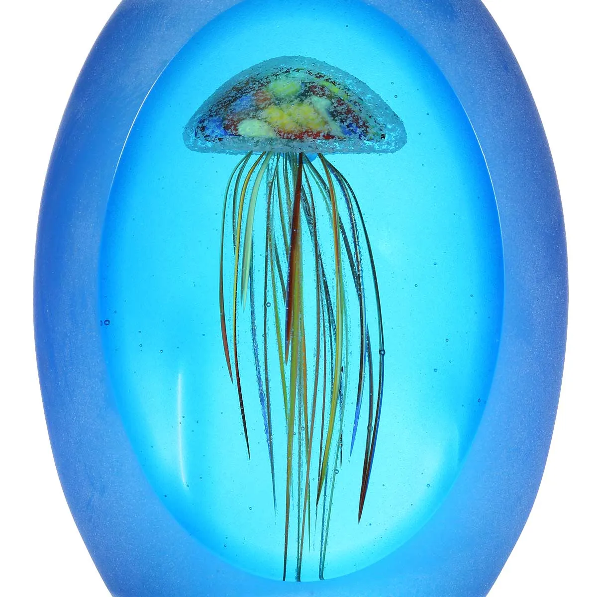 Украшение дома голубое Медузы с светильник база штепсельная вилка американского