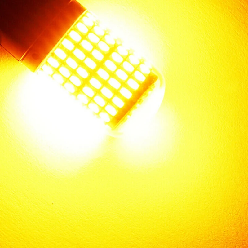 

2X 7440 Canbus Super Bright Error Free LED Bulb T20 W21W 144 SMD for Reverse Tail Turn Signal Light