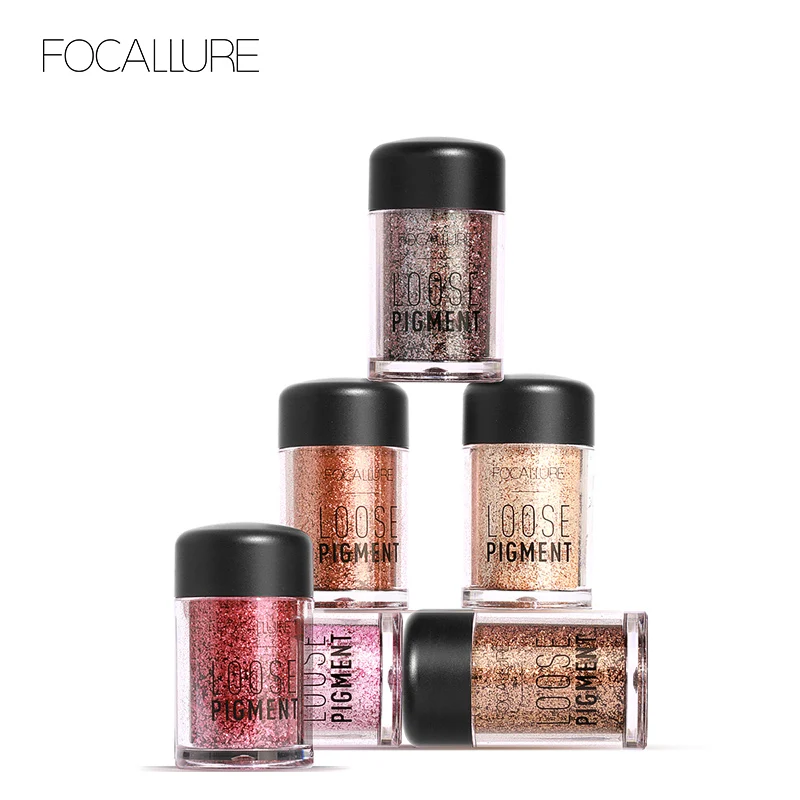 FOCALLURE 18 Цвета блестящие тени для век палитра Красота глазурованная рыхлый