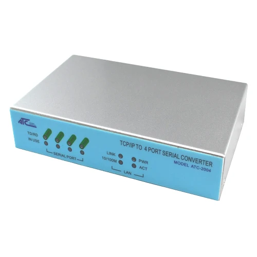 

TCP/IP to 4 Serial Port Converter (ATC-2004)